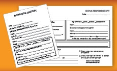 Donation Receipts / Carbonless Forms